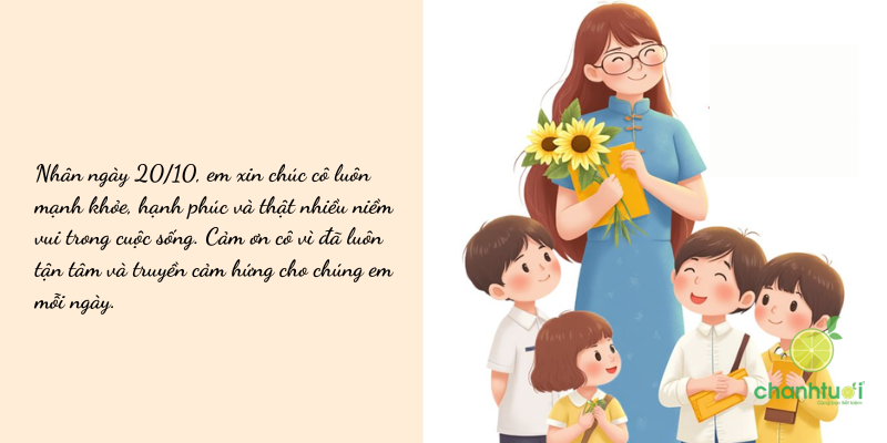 lời chúc 20 10 6
