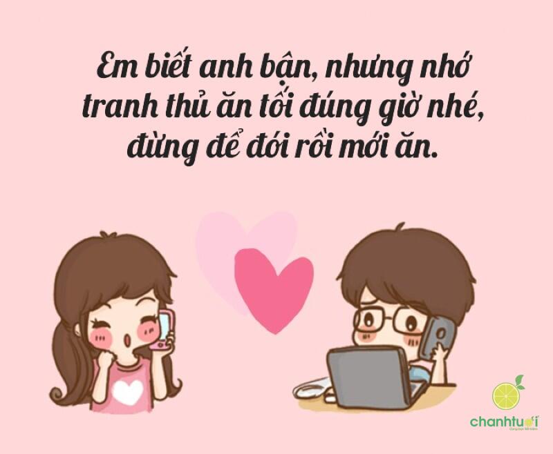 lời chúc bữa tối ngon miệng 1