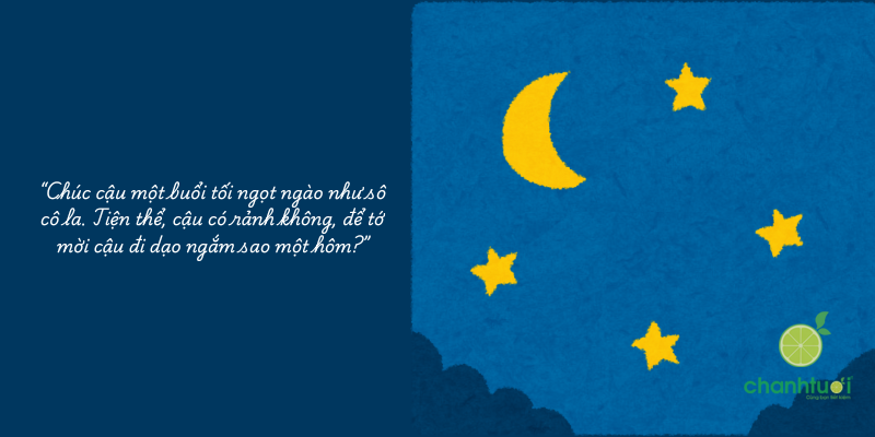 lời chúc buổi tối 1