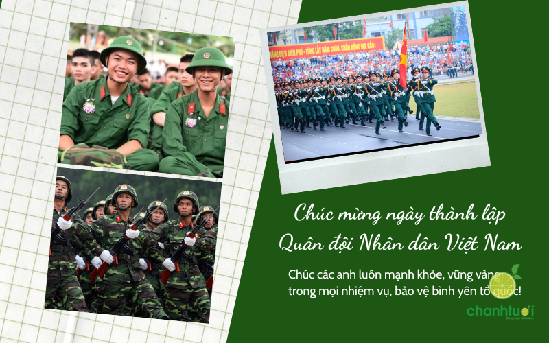 lời chúc chú bộ đội ngày quân đội nhân dân 2