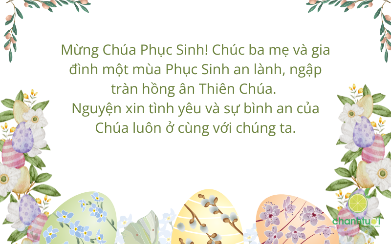 lời chúc lễ phục sinh 4