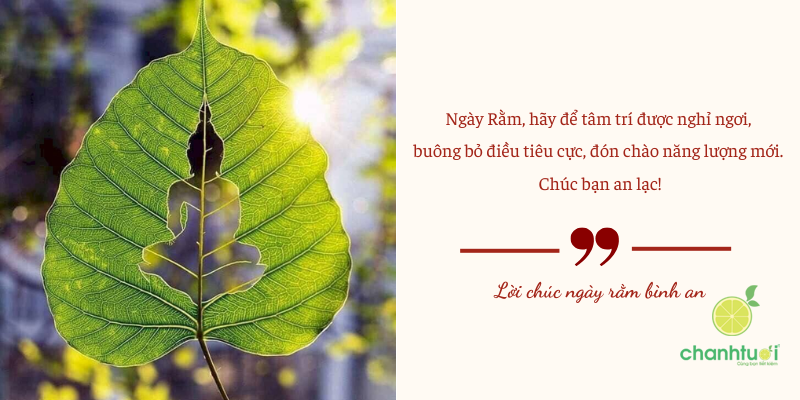 Lời chúc ngày rằm 6