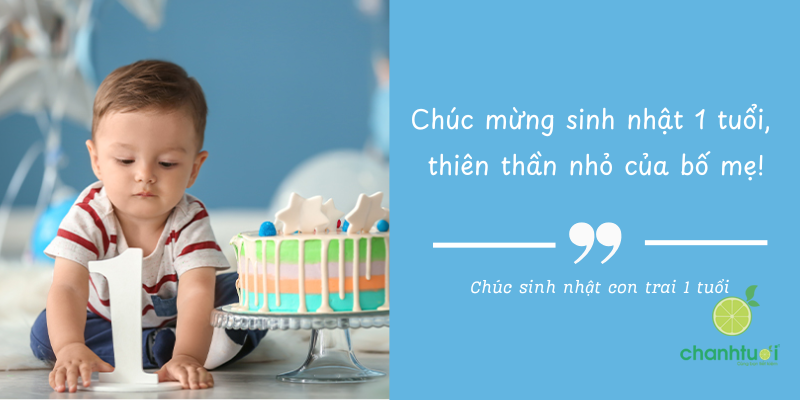 lời chúc sinh nhật con trai 1