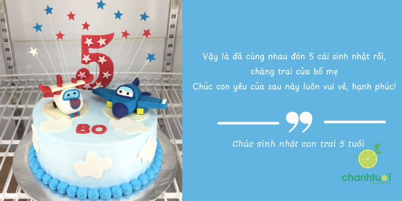 lời chúc sinh nhật con trai 2