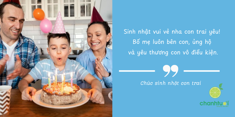 lời chúc sinh nhật con trai 5
