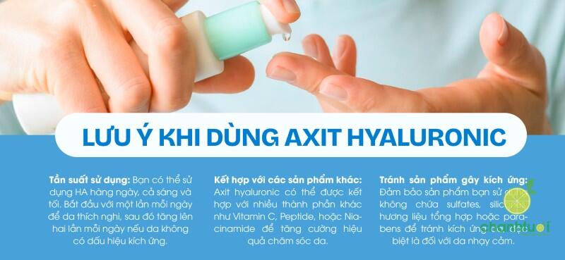 lưu ý khi dùng ha