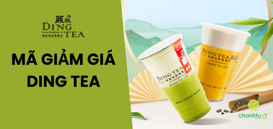 Mã Giảm Giá Dingtea, Voucher Mua 2 Tặng 1, Giảm đến 50k tháng 01/2026