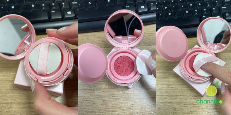 má hồng cushion into you thiết kế đẹp