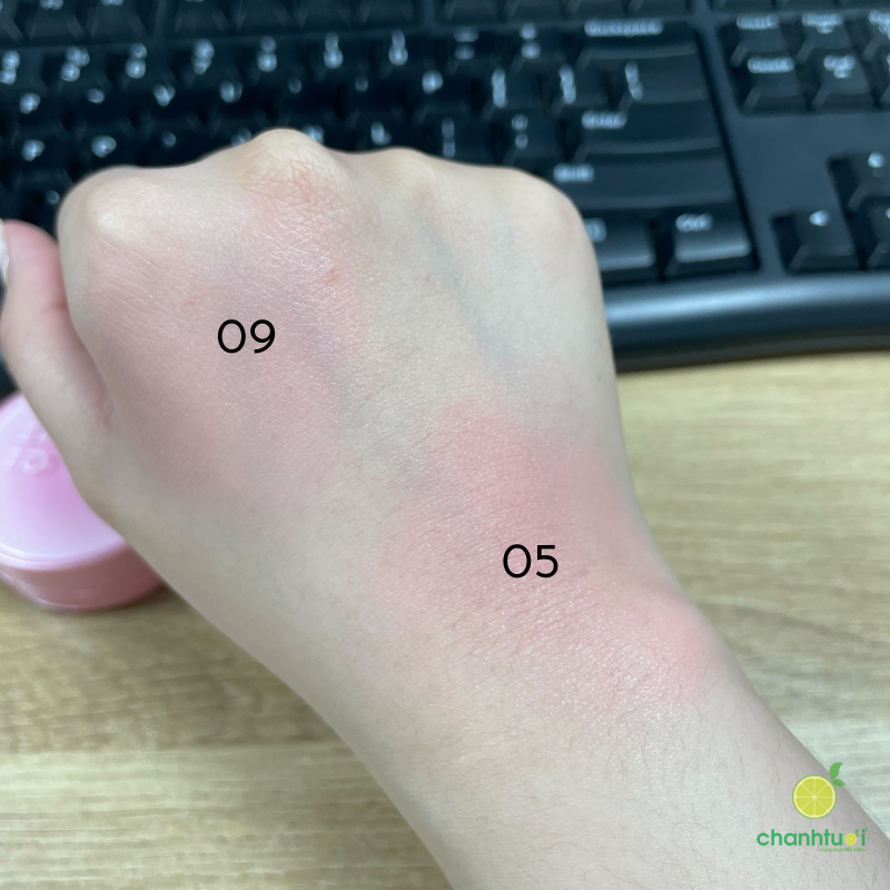 má hồng cushion into you