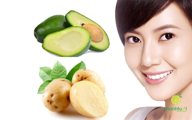 mặt nạ khoai tây bơ