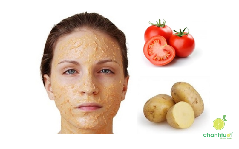 mặt nạ khoai tây cà chua