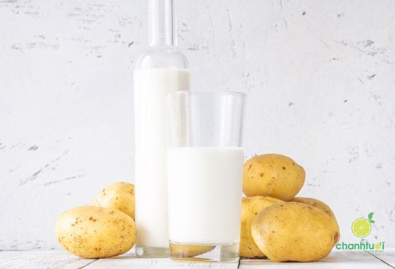 mặt nạ khoai tây sữa tươi 1