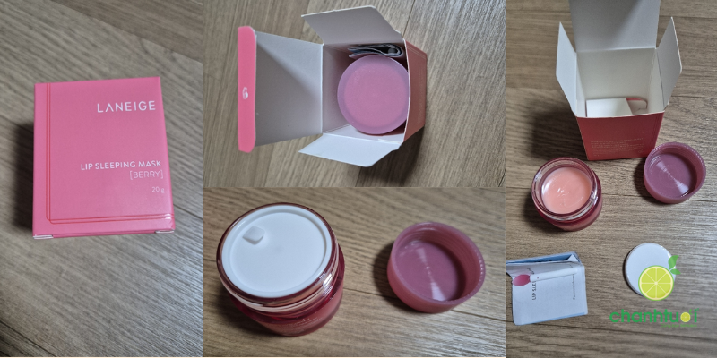 mặt nạ ngủ môi laneige 01