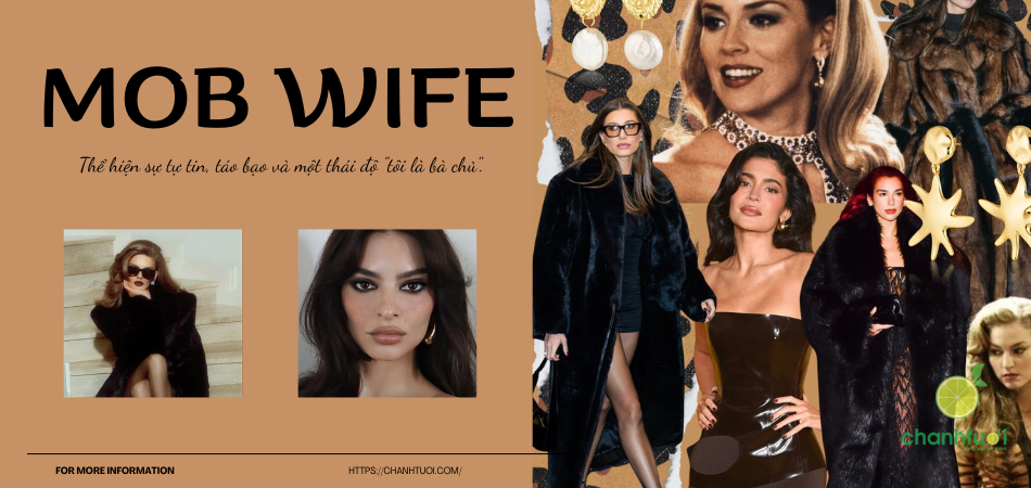 Mob Wife: Khi phụ nữ chọn sống rực rỡ và táo bạo