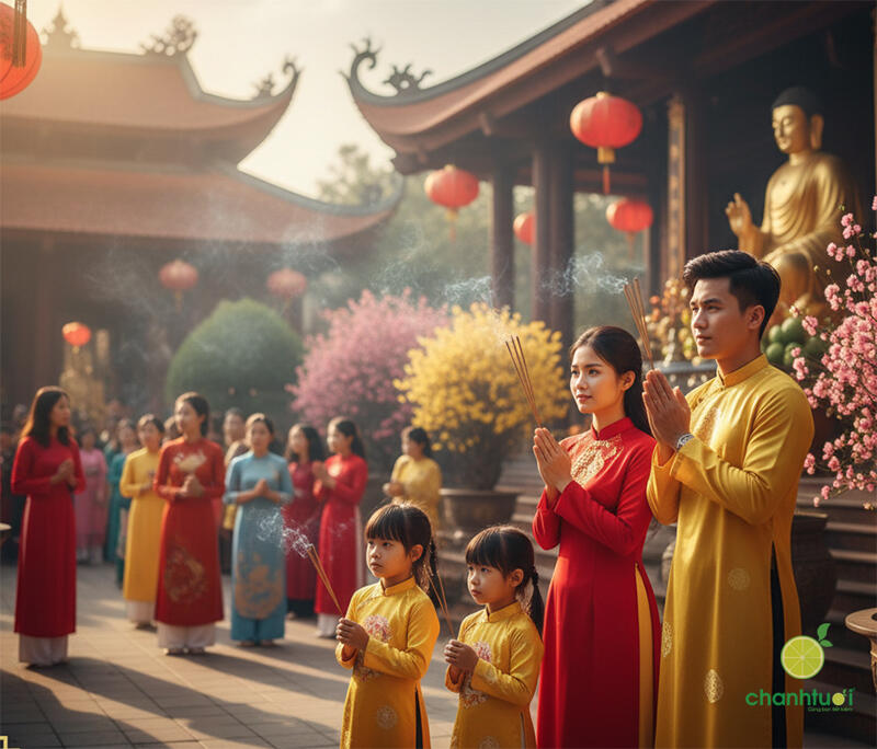 mùng 1 làm gì để may mắn cả năm 1