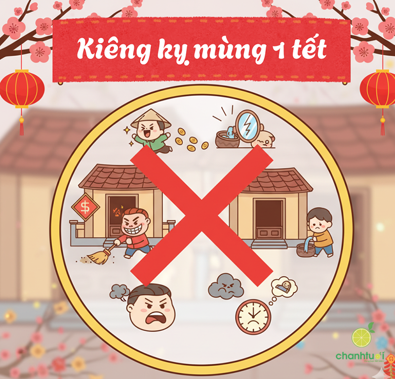 mùng 1 tết kiêng gì