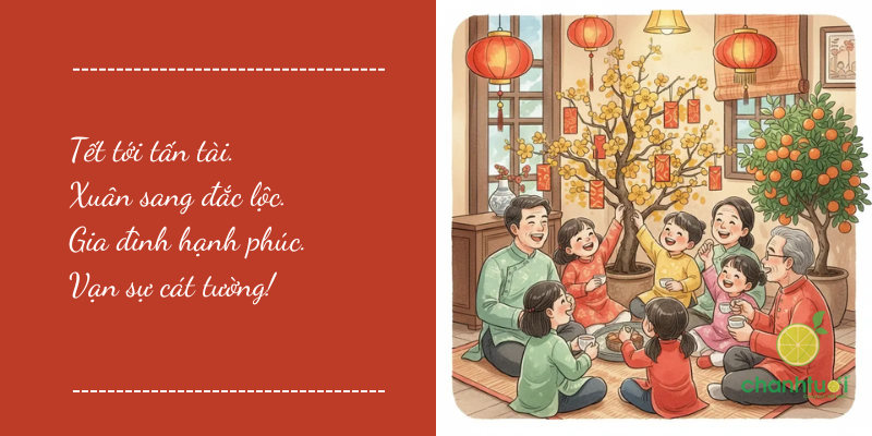 những câu chúc tết hay ngắn gọn 3