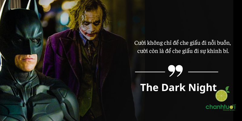 những câu nói hay của joker trong phim