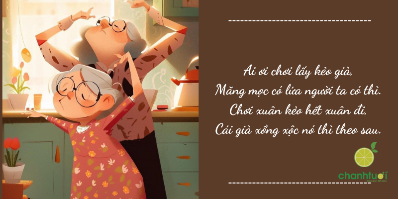 những câu nói hay về tuổi già 6
