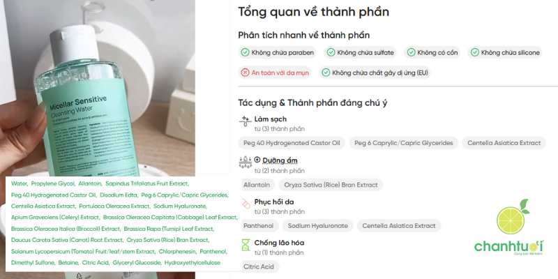 Nước tẩy trang Freska 6