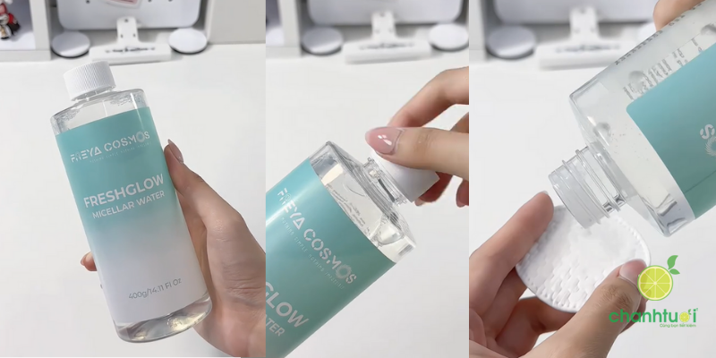 Nước tẩy trang Freya Cosmos nắp vặn