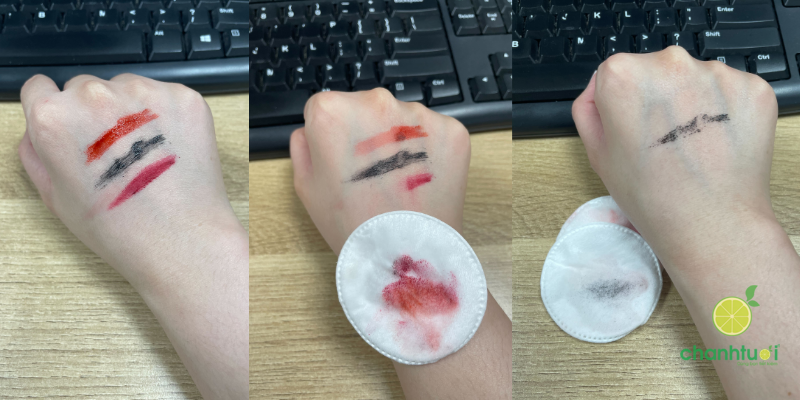 NƯỚC TẨY trang garnier hồng làm sạch