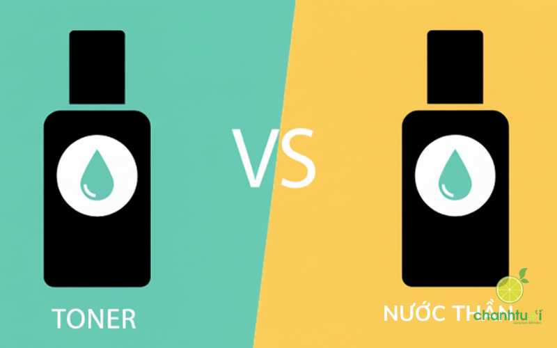 Nước thần và toner khác gì nhau 2