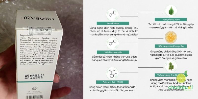 Orobanc Phyto - B3 Acne Control Ampoule 3