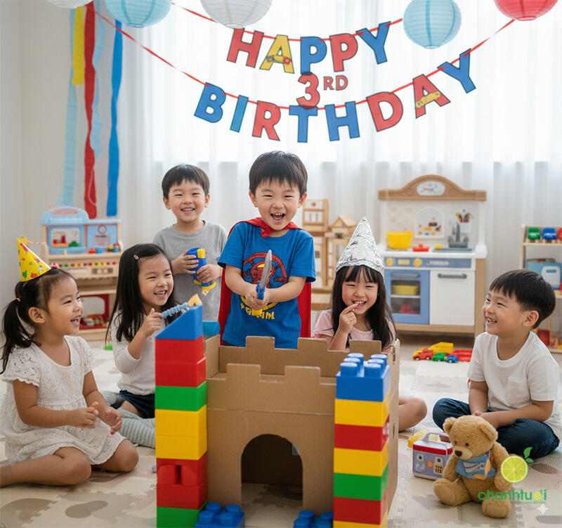 quà sinh nhật cho bé trai 3 tuổi