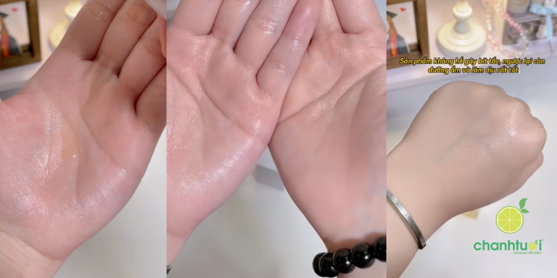 Review dầu dưỡng linoleic twins skin 3