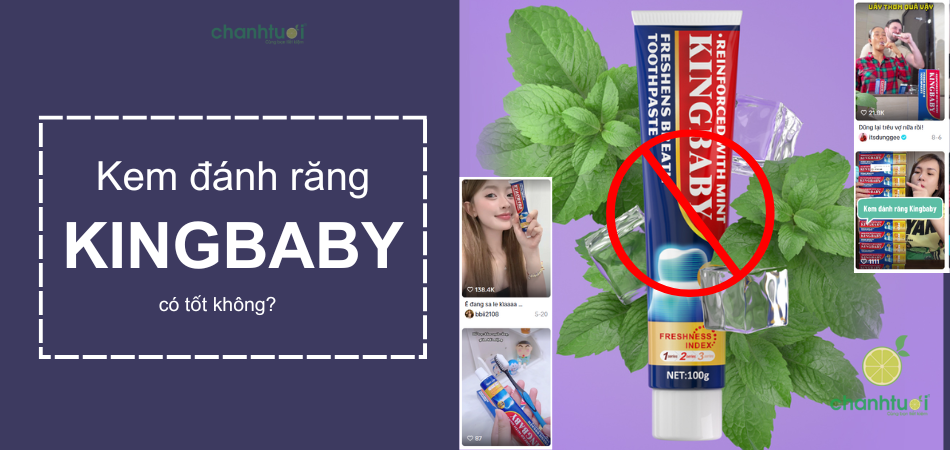 Review kem đánh răng Kingbaby: Nể người dám mua dùng!