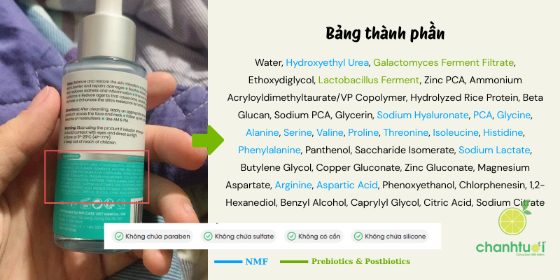review NMF Prebiotics Serum 5