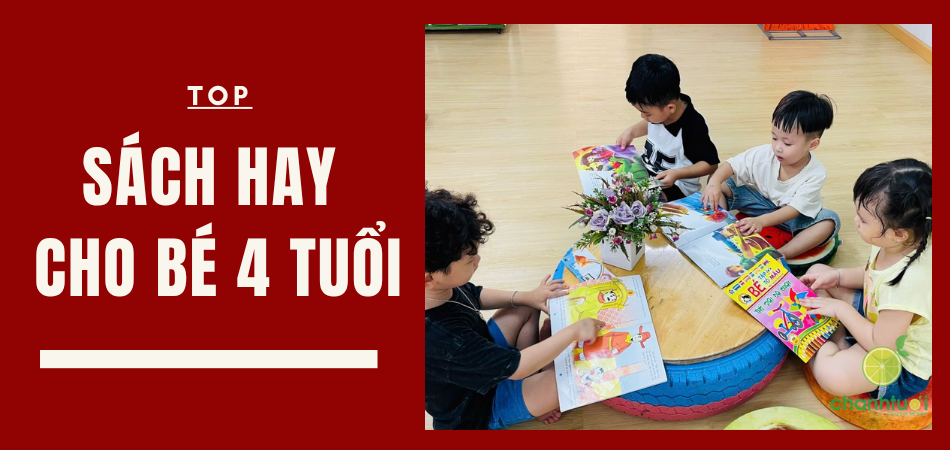 Top sách cho bé 4 tuổi hay, nên mua