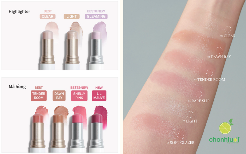 sáp trang điểm hince 5