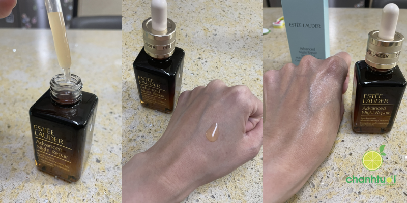 serum chống lão hóa estee lauder kết cấu 2