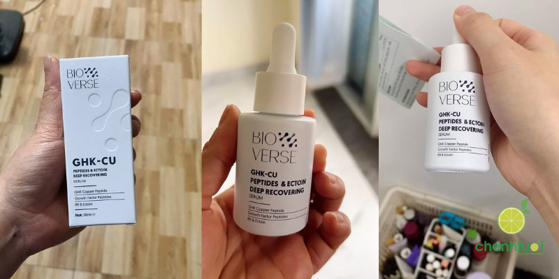 Serum Đồng Peptides Bioverse thiết kế