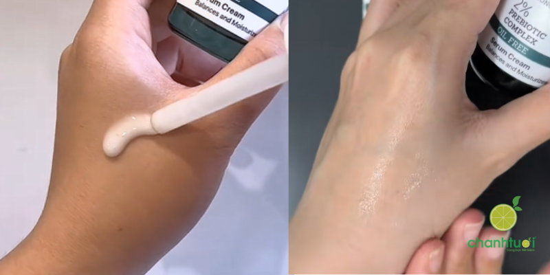 Serum LaCabine 2% Prebiotic kết cấu