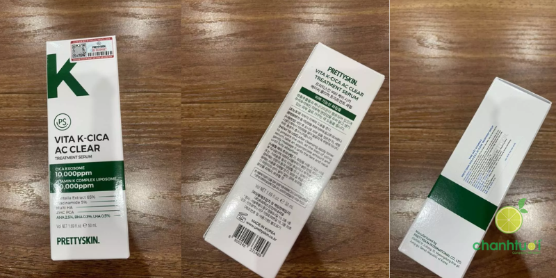 Serum Vitamin K Prettyskin thiết kế 2