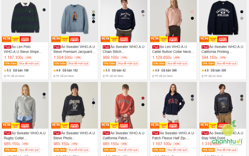 shop bán sweater đẹp 10