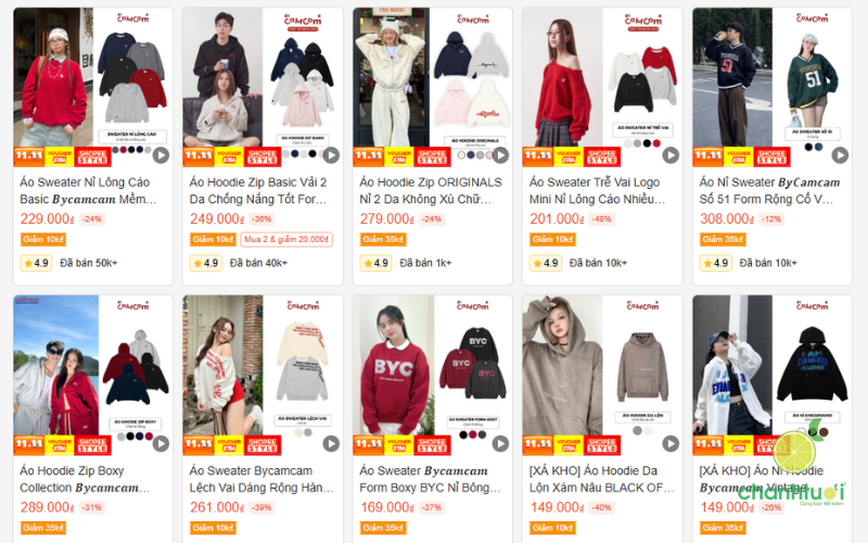 shop bán sweater đẹp 5