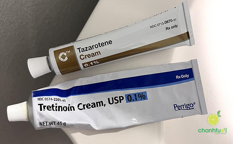 So sánh Tazarotene và Tretinoin 3