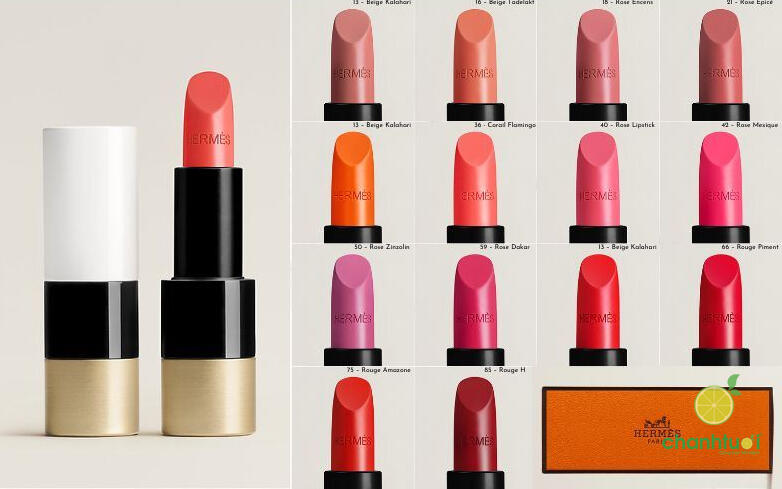 son rouge Hermes màu