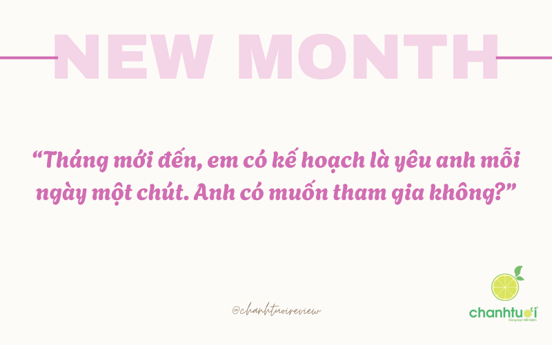 stt chào tháng mới 5
