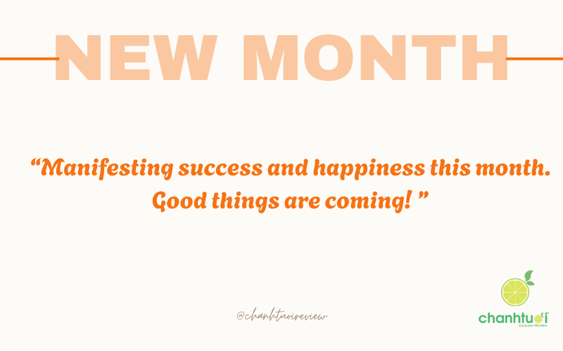 stt chào tháng mới 6