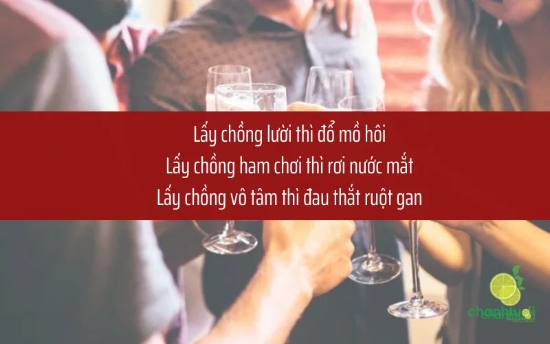 Chồng em có một tài năng đặc biệt: Chỉ cần thấy bàn nhậu là chân tự động rẽ phải...