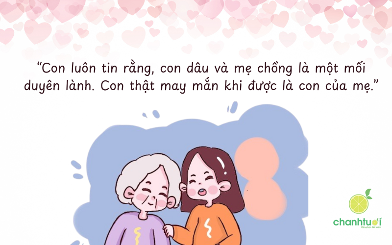 stt nịnh mẹ chồng 3