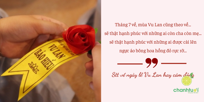 stt về ngày lễ vu lan 2