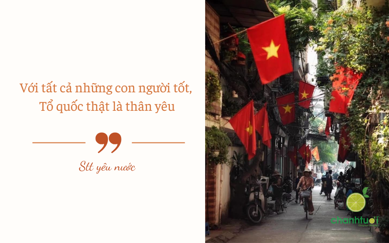 stt yêu nước câu nói hay