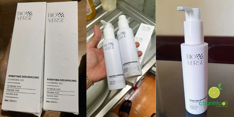 Sữa Rửa Mặt Bioverse AHA BHA