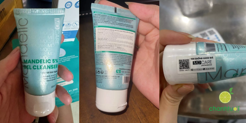 sữa rửa mặt MD CARE Mandelic Acid 1